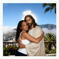 abraçando Jesus 