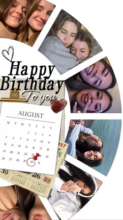 Birthday 30 agustus 