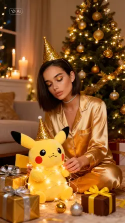 Pokemon in Christmas
