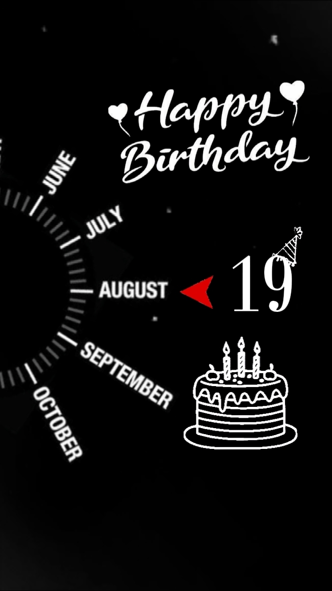 Anniversaire 19 août