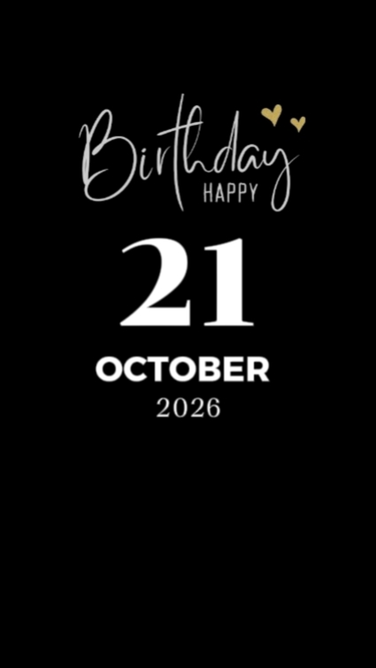 anniversaire 21 octobre 