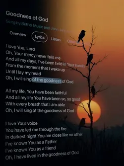 Goodness of God
