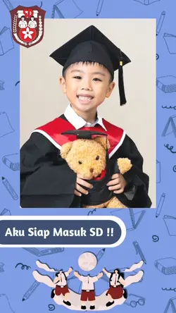 aku siap masuk Sd
