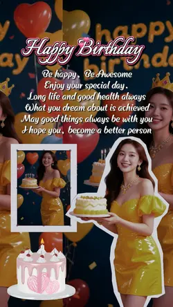 Happy birthday toyou