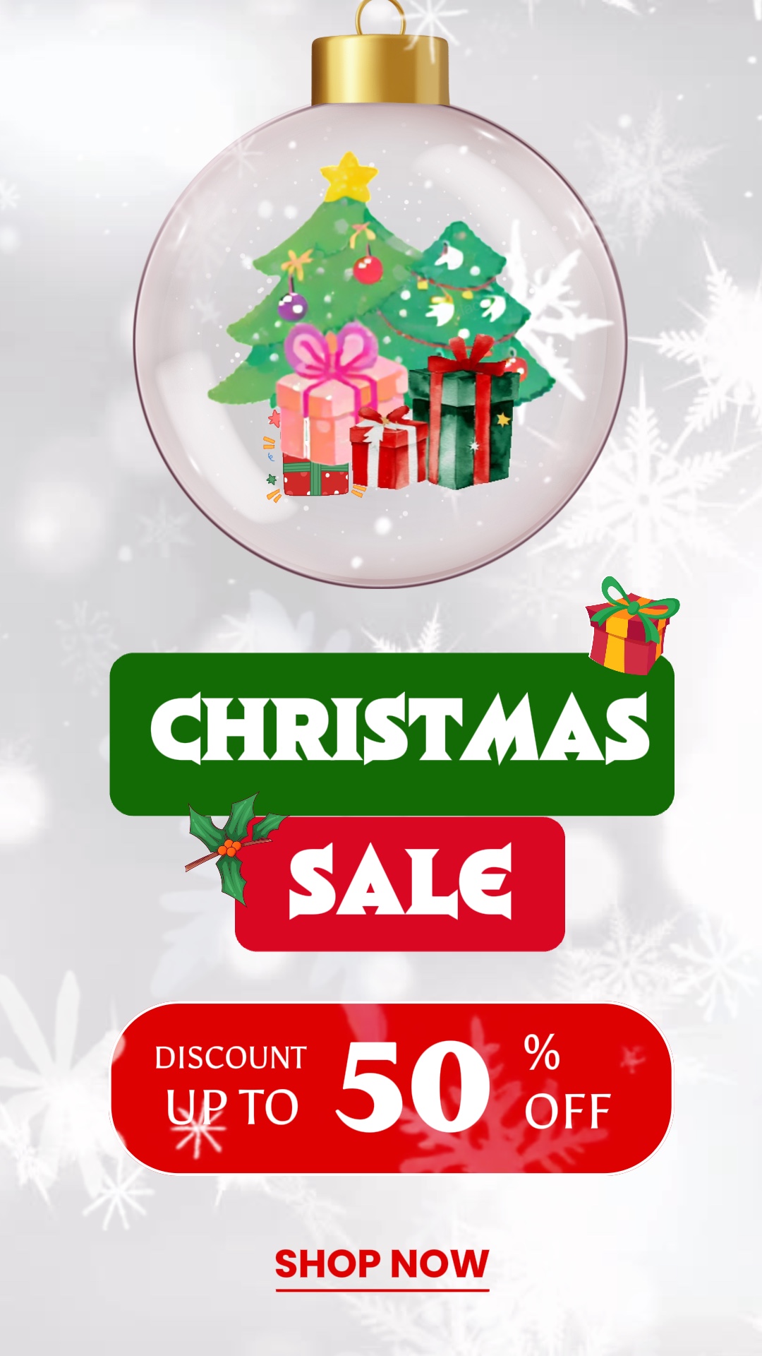 Liquidação de natal