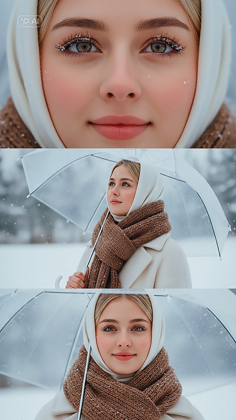 Retrato De Nieve
