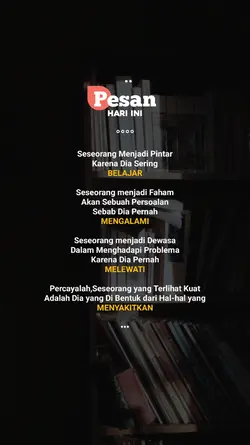 pesan hari ini