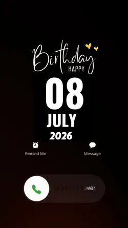 Hbd 08 July 2026