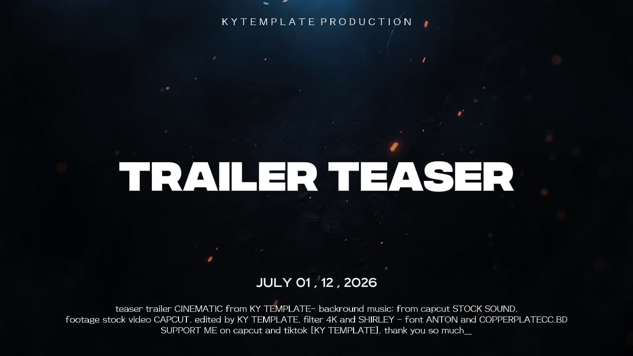 CINEMATIC TRAILER