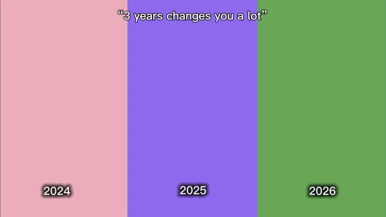 3 Jahre ändern