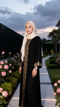 Luxury abaya