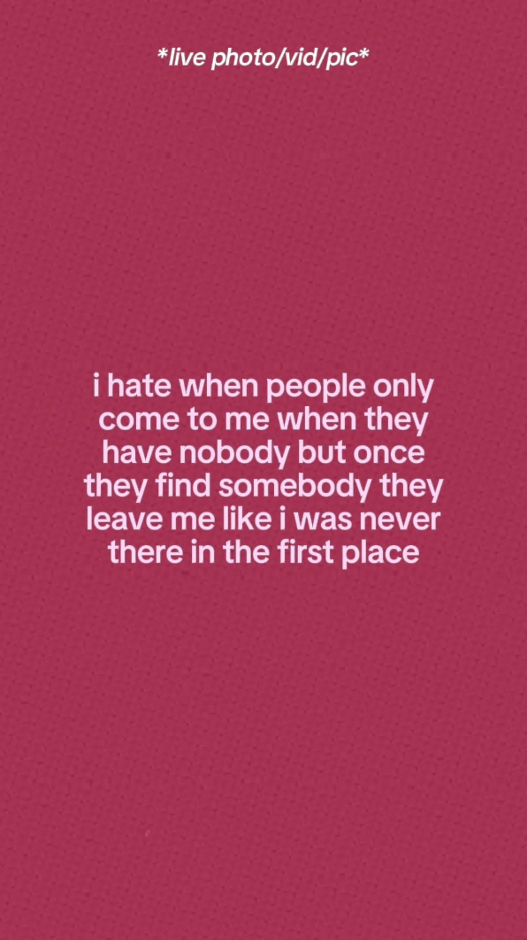 I Hate. 