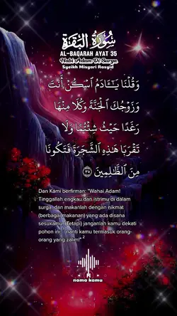 Al-Baqarah Ayat 35