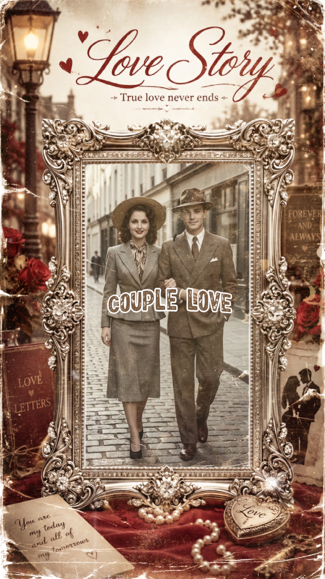 Çift Aşk Vintage 