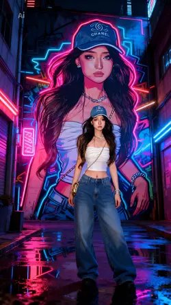 neon graffiti