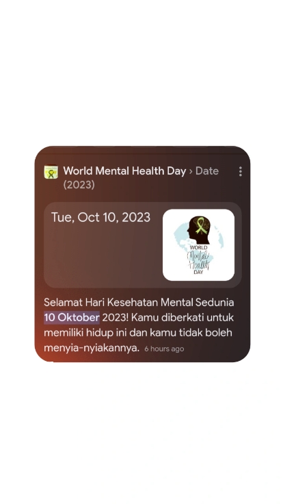 world mental health 