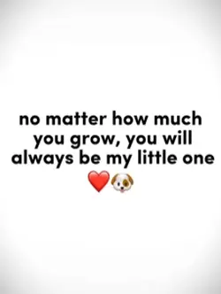 Be little one