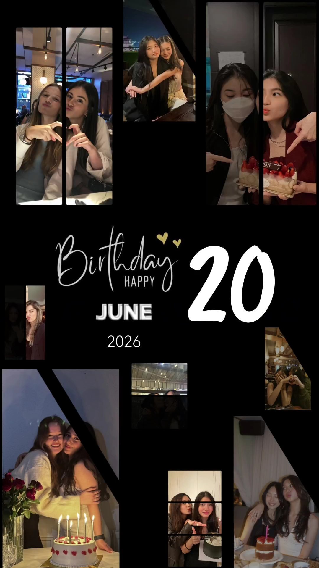 Birthday 20 June