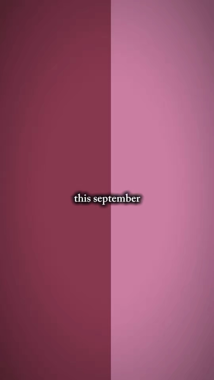 Em setembro 