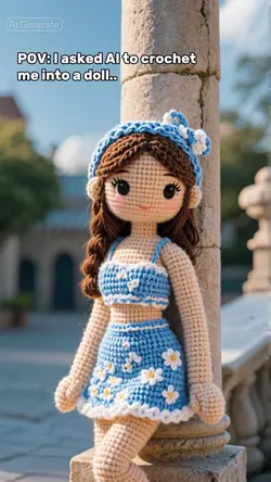 AI Crochet doll 