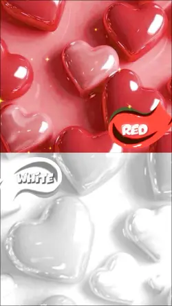 ❤️×🤍=🩷