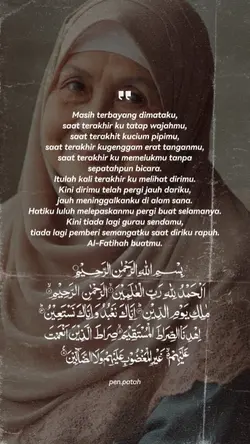 Rindu tiada hujung