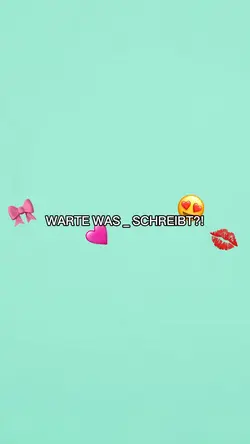 _ Schreibt?😍
