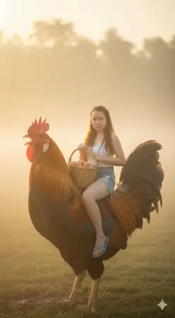 Giant chicken 
