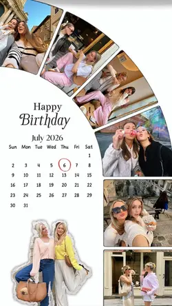 Birthday 6 August 