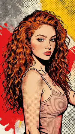 retro comic style 