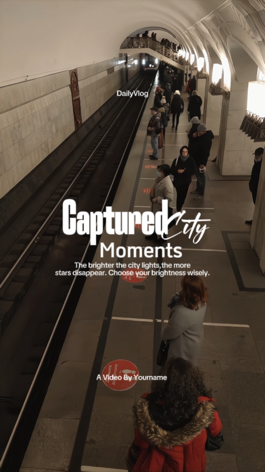 Moment de la ville capturé