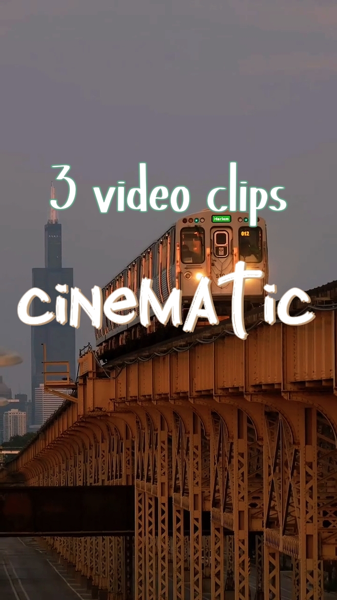 3 clips cinématiques