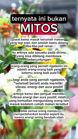ini bukan mitos