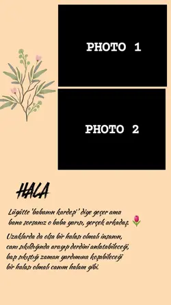 Hala Şablonu Türkçe 