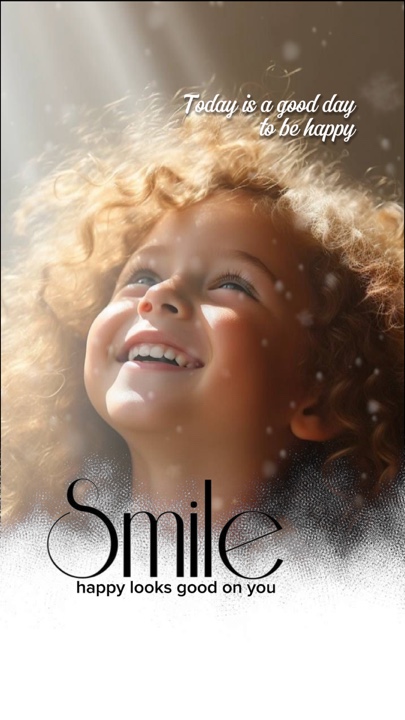 To be happy 