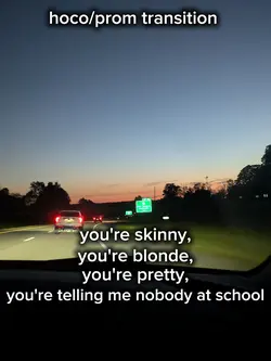 hoco/prom transition