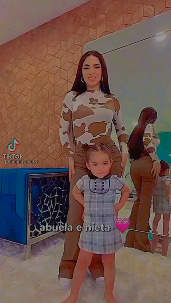 con mi nieta