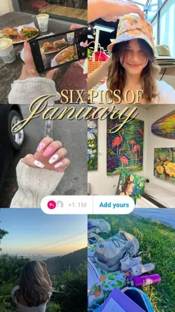 6 pics of January 