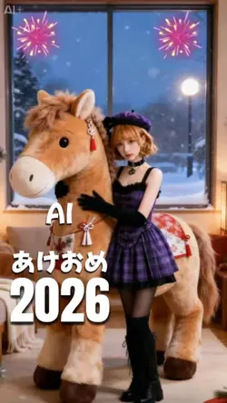 うまのぬいぐるみ