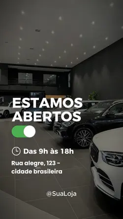 ESTAMOS ABERTOS 