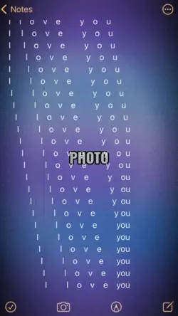I love you ❤️
