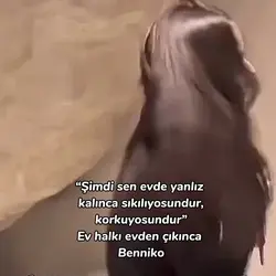 Evde tek kalınca ben