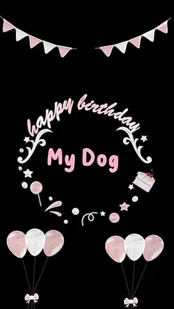 birthday my dog 