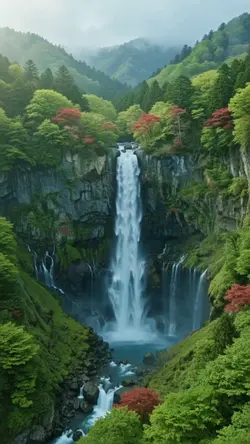 natural water fall