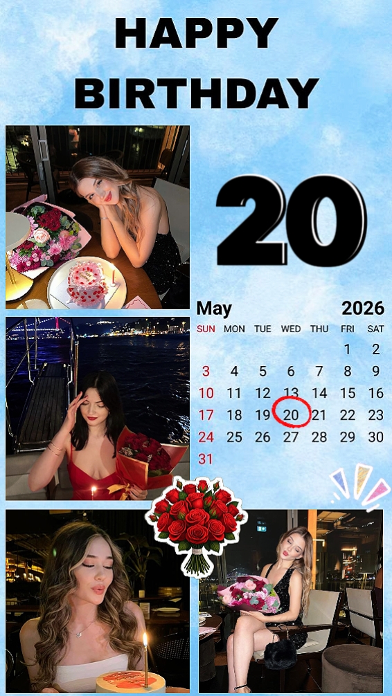 Birthday 20 May