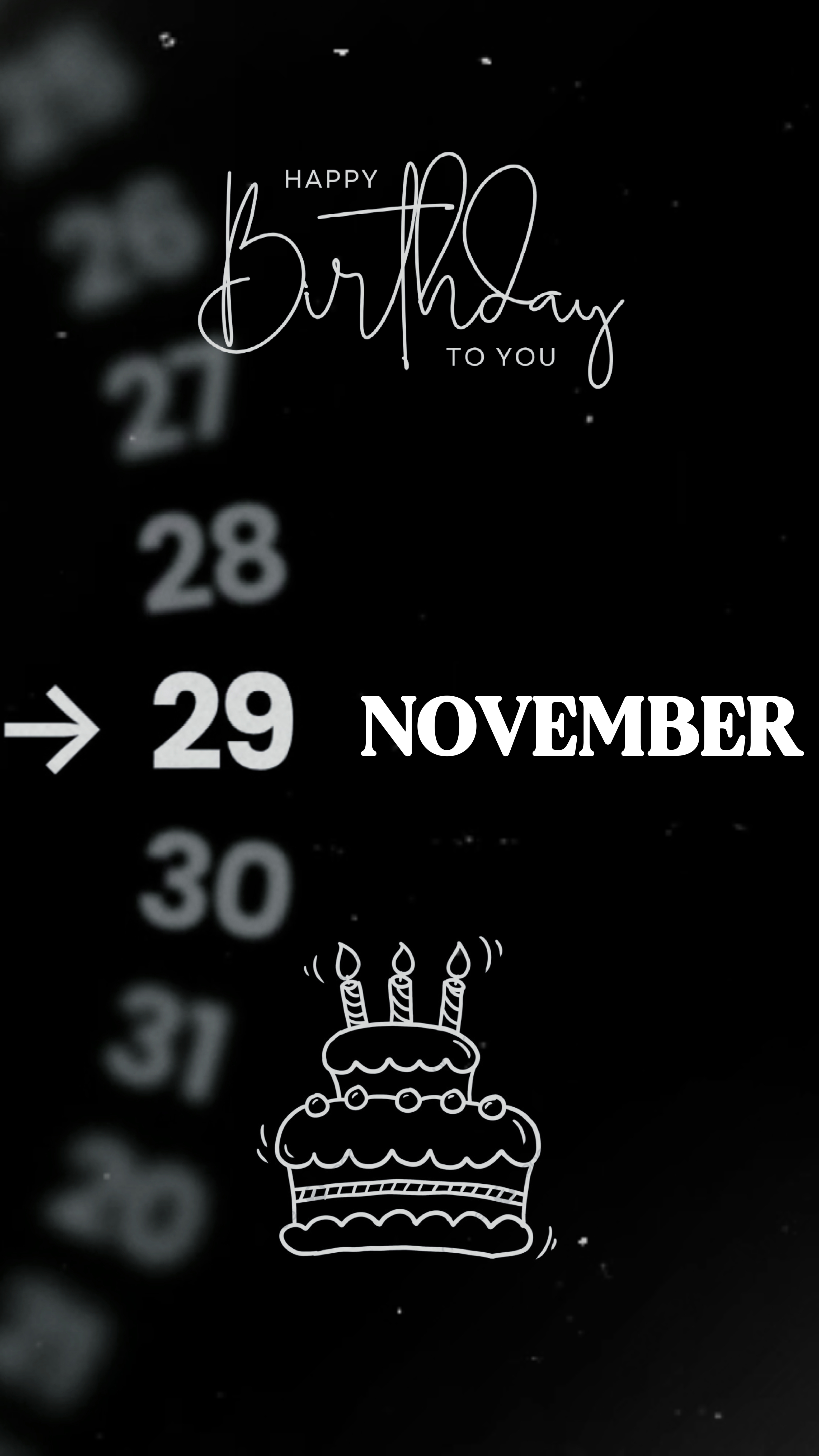 Hbd 29 November