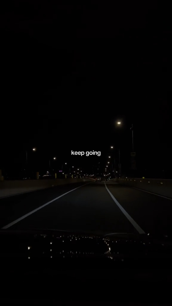 keep going