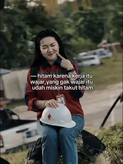 hitam karena kerja i