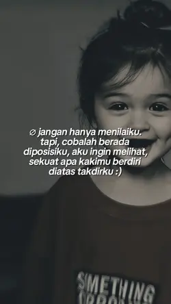 jangan hanya menilai