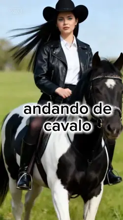 andando de cavalo 